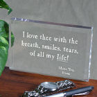 Love is The Greatest Keepsake